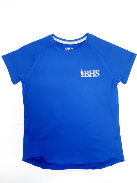 *NEW LOGO* ADULT PE Shirt- BARR/ Blue